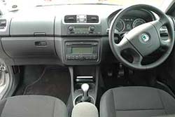 Skoda Fabia luxurious interiors 