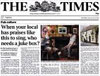 Online readers hate to pay, as London’s Times may find