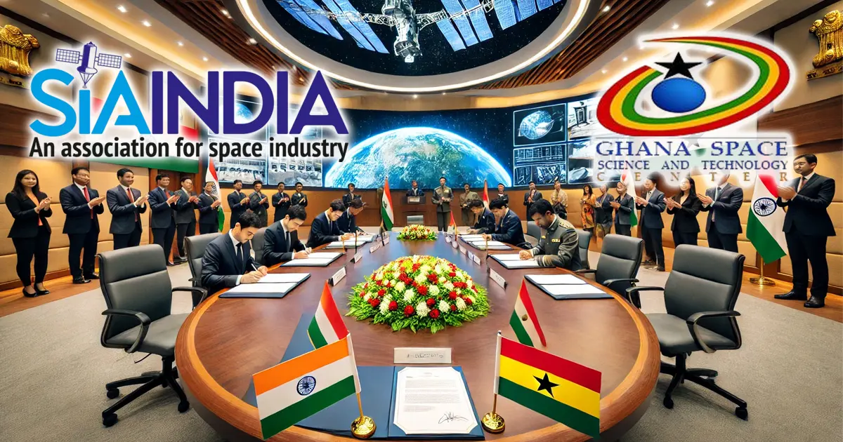 MoU between SIA-India and Ghana Space Science  inked