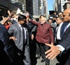 Indian fans create security headache as Modi lands in NY