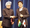 Japan, India to expedite N-talks, expand economic ties