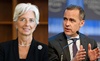 Bank of England governor, IMF chief warn against unbridled capitalism