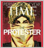 Time magazine names ‘The Protester’, as its person of the year