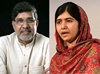 Malala, Satyarthi stand together for child rights at Nobel ceremony