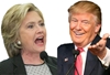 Trump, Clinton on course for showdown with 7 wins each