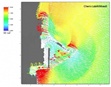 Modelling the spread of radioactivity in seawater