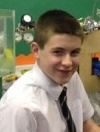 School student Jamie Edwards