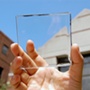 Transparent solar panel